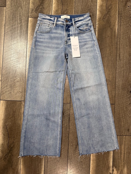 Risen Jeans Denim - Risen Hi Rise Wide Leg Jeans